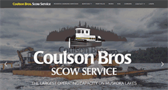 Desktop Screenshot of coulsonbros.com